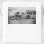  "Auto Polo"-sportauto's Rechthoekige Sticker (Tas)