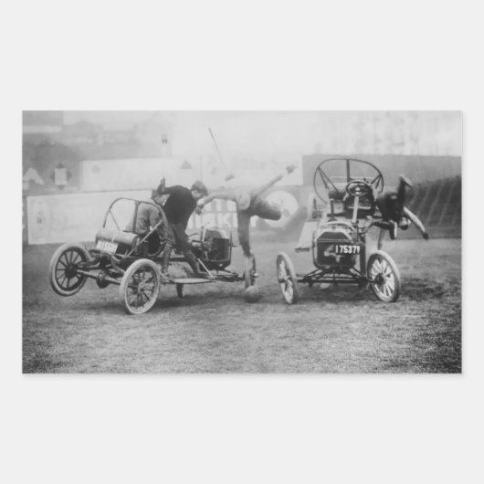  "Auto Polo"-sportauto's Rechthoekige Sticker (Voorkant)