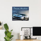 Auto Poster 20 x 24 inch (Thuiskantoor)