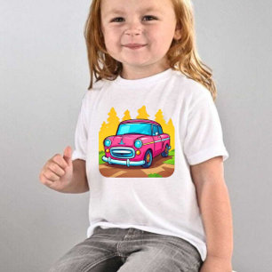 Auto Print Modern Schattige Kinder