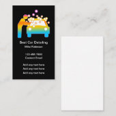 Auto Professionele Detailing Services Visitekaartje (Voorkant / Achterkant)