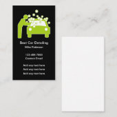 Auto Professionele Detailing Services Visitekaartje (Voorkant / Achterkant)