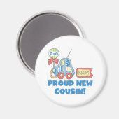 Auto Proud Nieuwe Neef Het is een Jongen Magneet (Voorkant / Achterkant)