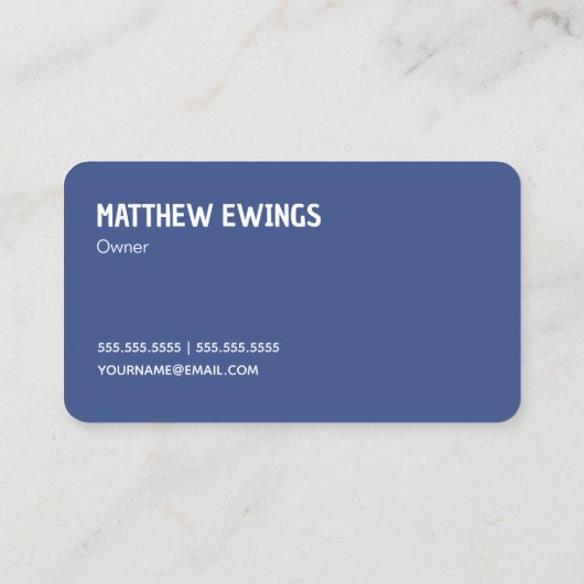 Auto Raam Tint Visitekaartje (Achterkant)