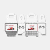 Auto Race Growing Up Two Snel Dank je Verjaardag Bedankdoosjes (Uitgevouwen)