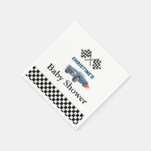 Auto race jongen Baby shower party Servet (Hoek)
