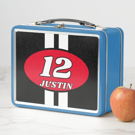 Auto race nummer ontwerp aangepaste kinderen (In situ)