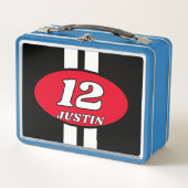 Auto race nummer ontwerp aangepaste kinderen (Voorkant)