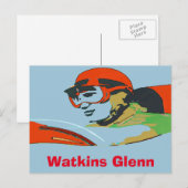 Auto Racer, Watkins Glenn Briefkaart (Voorkant / Achterkant)