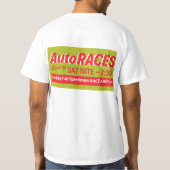 Auto Races Danbury Speedways Racearena SNYRA T-shirt (Achterkant)