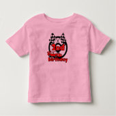 Auto Racing 2e verjaardag Kinder Shirts (Voorkant)