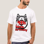 Auto Racing 4e Verjaardag Tshirts en geschenken (Voorkant)
