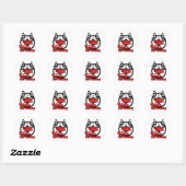 Auto Racing 4e Verjaardag Tshirts en geschenken Ronde Sticker (Vel)