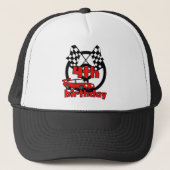 Auto Racing 4e Verjaardag Tshirts en geschenken Trucker Pet (Voorkant)