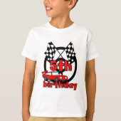 Auto Racing 5e Verjaardag Tshirts en geschenken (Voorkant)