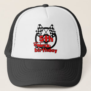 Auto Racing 5e Verjaardag Tshirts en geschenken Trucker Pet