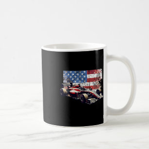  Auto Racing Auto Amerikaanse vlag 4 juli Koffiemok