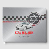 Auto Racing Bar Mitzvah Gastenboek (Voorkant)