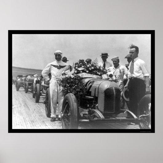 Auto Racing Champion 1925 Poster (Voorkant)