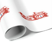 Auto-Racing Cool Illustratie Cadeaupapier (Rol Hoek)