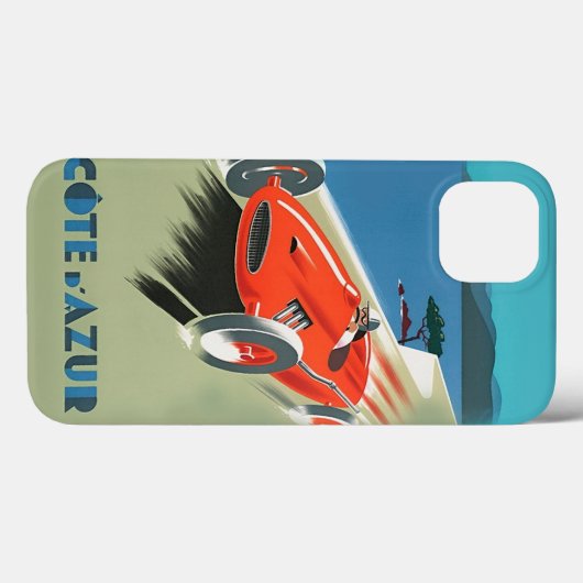  Auto Racing Cote D'Azur Case-Mate iPhone Case (Achterkant (horizontaal))