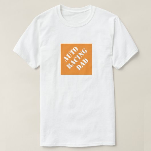 Auto Racing Dad Funny Dad Humoureuze Vaderdag T-shirt (Design voorkant)