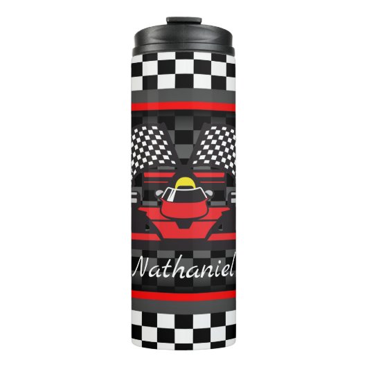 Auto-Racing Design Thermal Tumbler Thermosbeker (Voorkant)