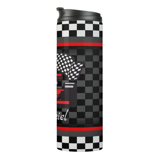 Auto-Racing Design Thermal Tumbler Thermosbeker (Geroteerd rechts)