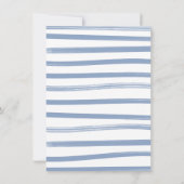 Auto Racing Jongen Clothesline Baby shower Kaart (Achterkant)