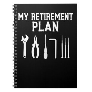 Auto Racing Mannen Quottes for Retiree Dad Notitieboek