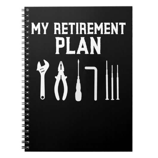 Auto Racing Mannen Quottes for Retiree Dad Notitieboek (Voorkant)