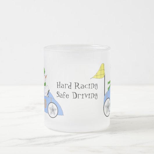 Auto Racing Matglas Koffiemok (Center)