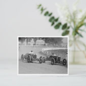 Auto Racing op de provinciale beurs Briefkaart (Staand voorkant)