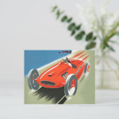  Auto Racing Post Kaarten (Staand voorkant)