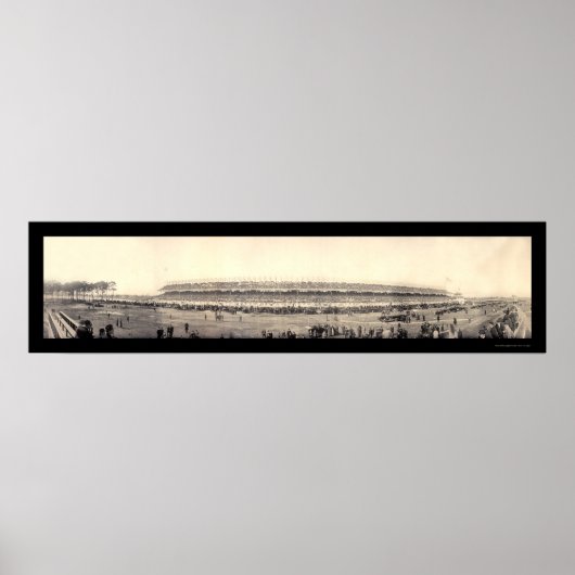 Auto Racing Sheepshead Foto 1915 Poster (Voorkant)