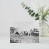 Auto-racisme 1925 briefkaart (Staand voorkant)