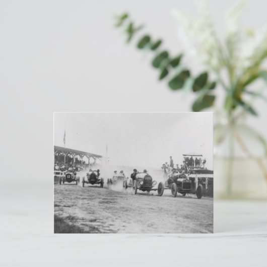 Auto-racisme 1925 briefkaart (Staand voorkant)