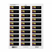  Auto Rainbow Sunset Etiket (Full Sheet)