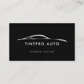 Auto Ramen Tinten Visitekaartje (Voorkant)