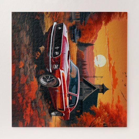 Auto-reeks 2-12 Puzzle Legpuzzel (Horizontaal)