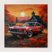 Auto-reeks 2-12 Puzzle Legpuzzel (Verticaal)