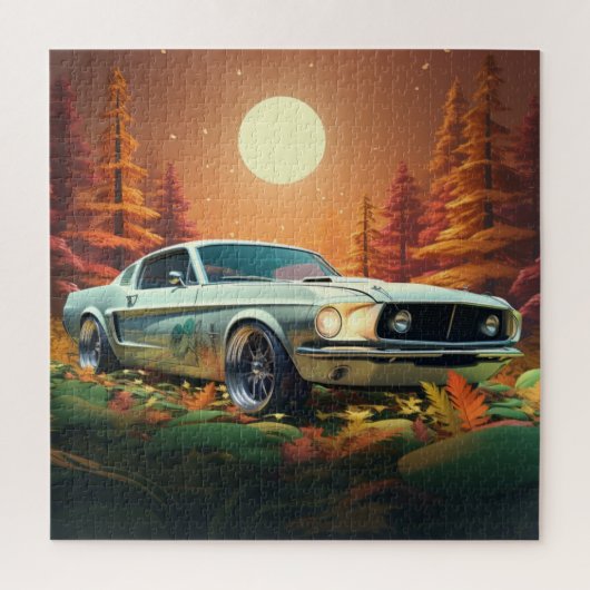 Auto-reeks 2-23 Puzzle Legpuzzel (Verticaal)