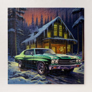 Auto-reeks 2-29-1 Puzzle Legpuzzel