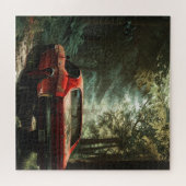 Auto-reeks 3-puzzel legpuzzel (Horizontaal)