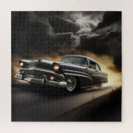 Auto-reeks 4-2 Puzzle Legpuzzel