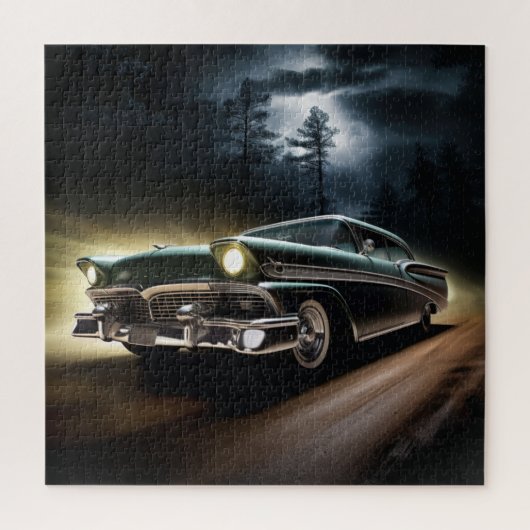Auto-reeks 4-4-puzzel legpuzzel (Verticaal)
