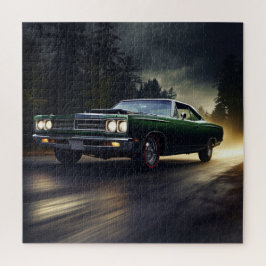 Auto-reeks 4-7-puzzel legpuzzel