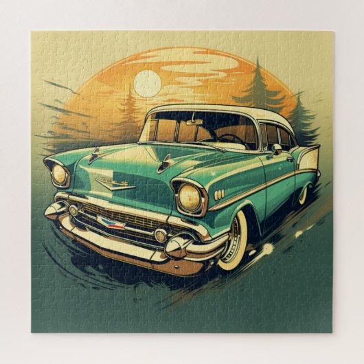 Auto-reeks 6-14-puzzel legpuzzel (Verticaal)