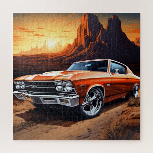 Auto-reeks 6-16-puzzel legpuzzel (Verticaal)