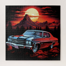 Auto-reeks 6-3 Puzzle Legpuzzel